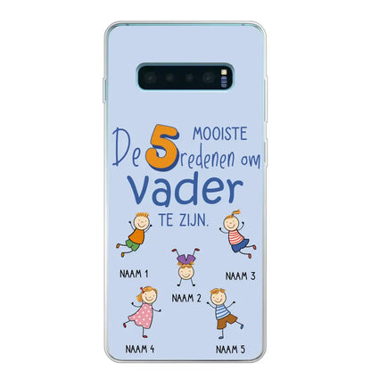 De mooiste redenen - Gepersonaliseerd telefoonhoesje