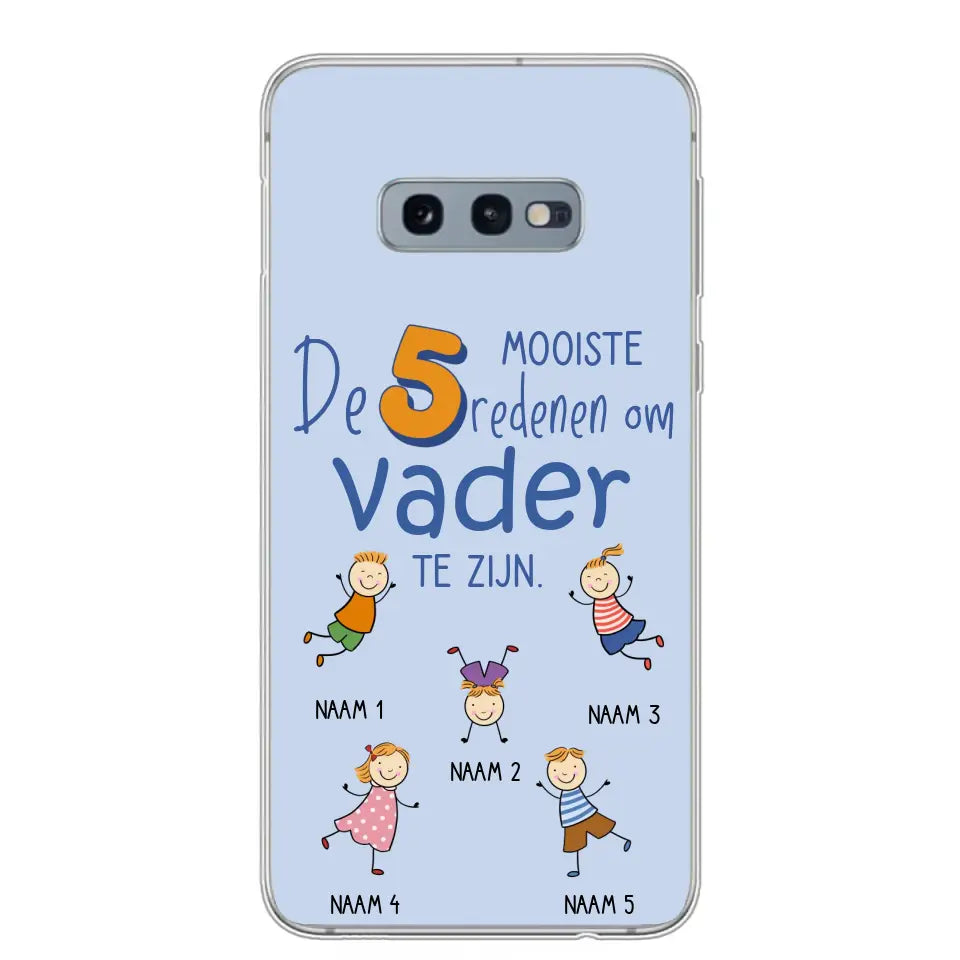 De mooiste redenen - Gepersonaliseerd telefoonhoesje