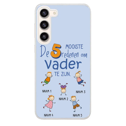 De mooiste redenen - Gepersonaliseerd telefoonhoesje