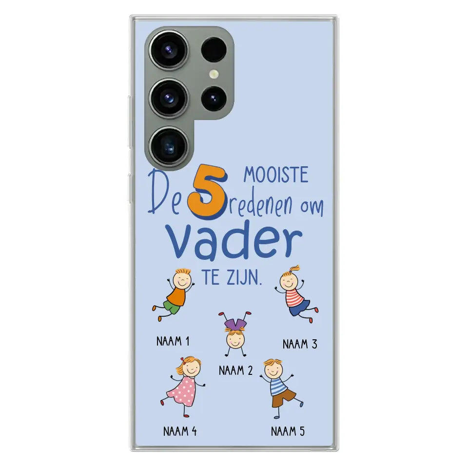 De mooiste redenen - Gepersonaliseerd telefoonhoesje