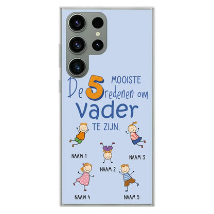 De mooiste redenen - Gepersonaliseerd telefoonhoesje