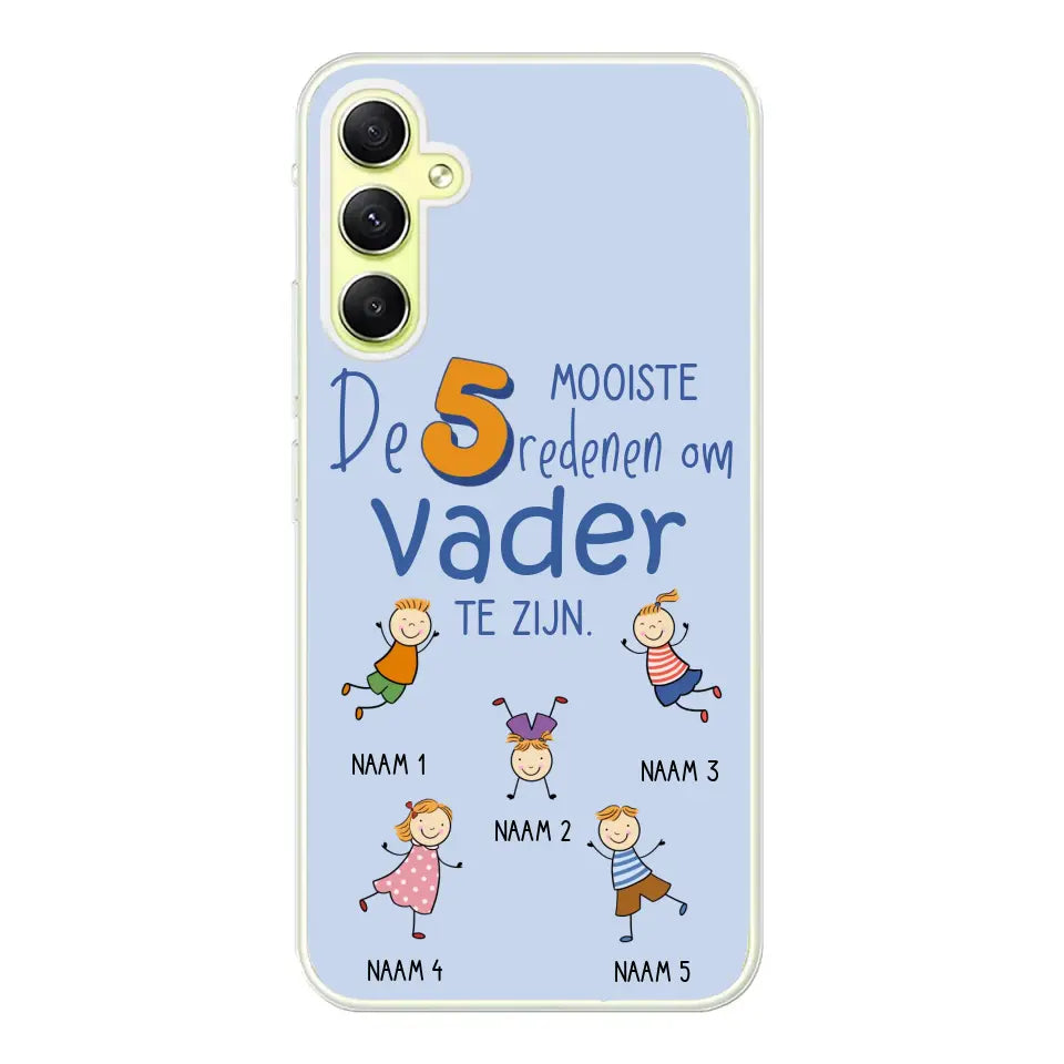 De mooiste redenen - Gepersonaliseerd telefoonhoesje