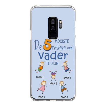 De mooiste redenen - Gepersonaliseerd telefoonhoesje