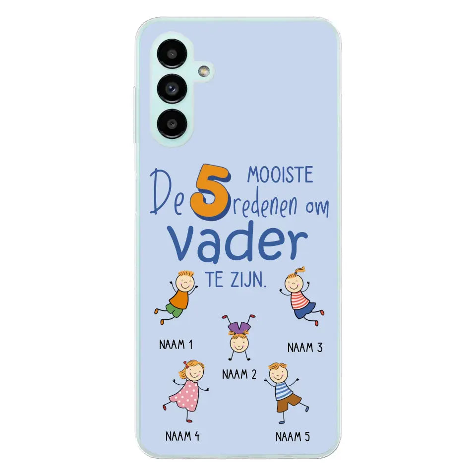 De mooiste redenen - Gepersonaliseerd telefoonhoesje