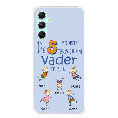 De mooiste redenen - Gepersonaliseerd telefoonhoesje