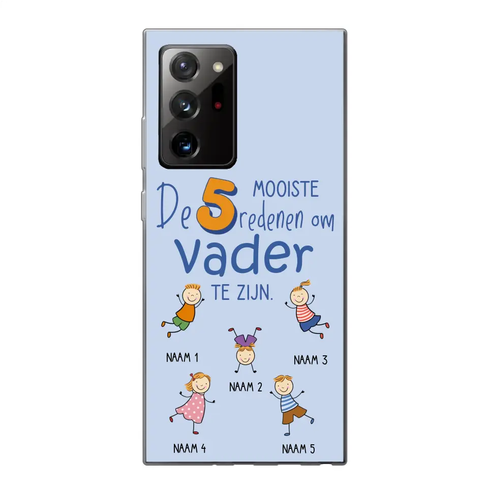 De mooiste redenen - Gepersonaliseerd telefoonhoesje