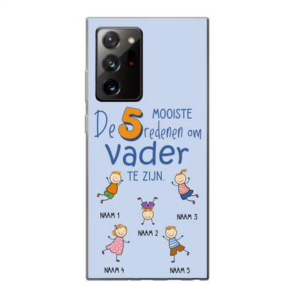 De mooiste redenen - Gepersonaliseerd telefoonhoesje
