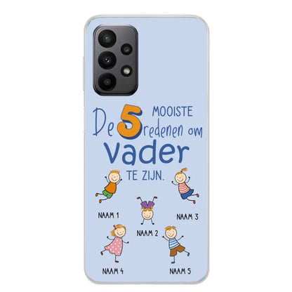 De mooiste redenen - Gepersonaliseerd telefoonhoesje