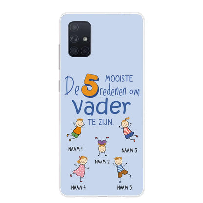 De mooiste redenen - Gepersonaliseerd telefoonhoesje