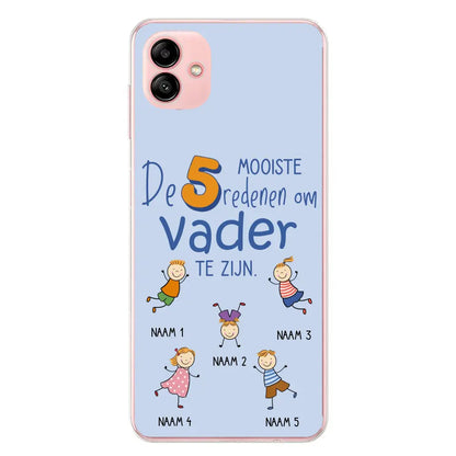 De mooiste redenen - Gepersonaliseerd telefoonhoesje