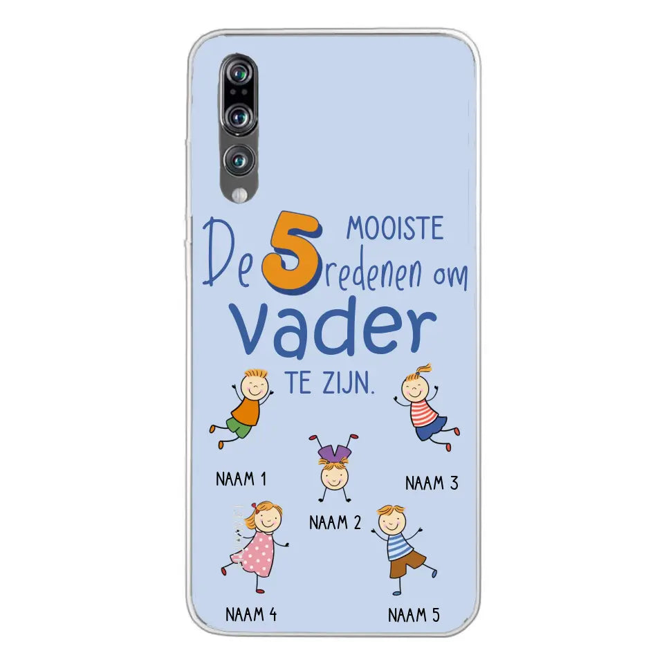 De mooiste redenen - Gepersonaliseerd telefoonhoesje
