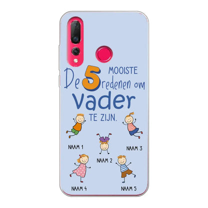 De mooiste redenen - Gepersonaliseerd telefoonhoesje
