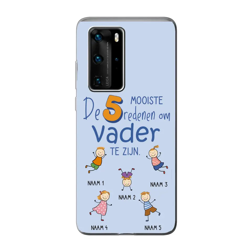 De mooiste redenen - Gepersonaliseerd telefoonhoesje