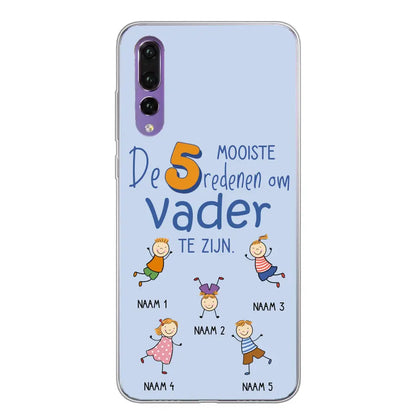 De mooiste redenen - Gepersonaliseerd telefoonhoesje