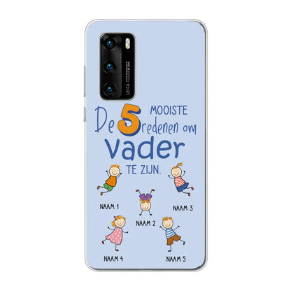 De mooiste redenen - Gepersonaliseerd telefoonhoesje