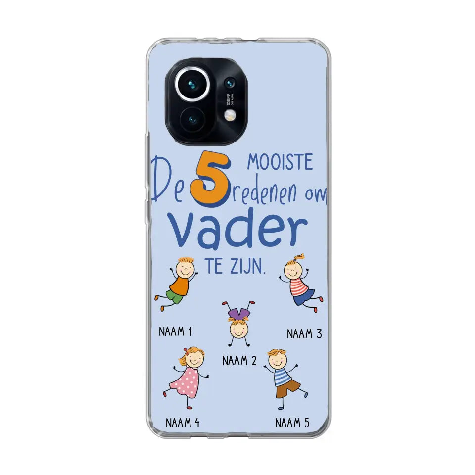 De mooiste redenen - Gepersonaliseerd telefoonhoesje