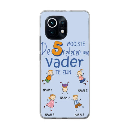 De mooiste redenen - Gepersonaliseerd telefoonhoesje
