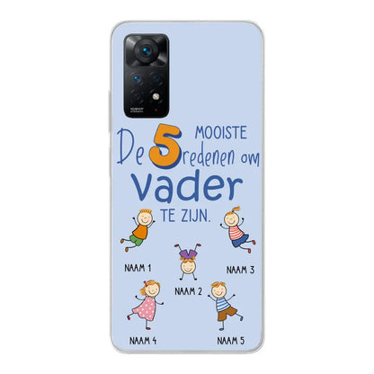 De mooiste redenen - Gepersonaliseerd telefoonhoesje