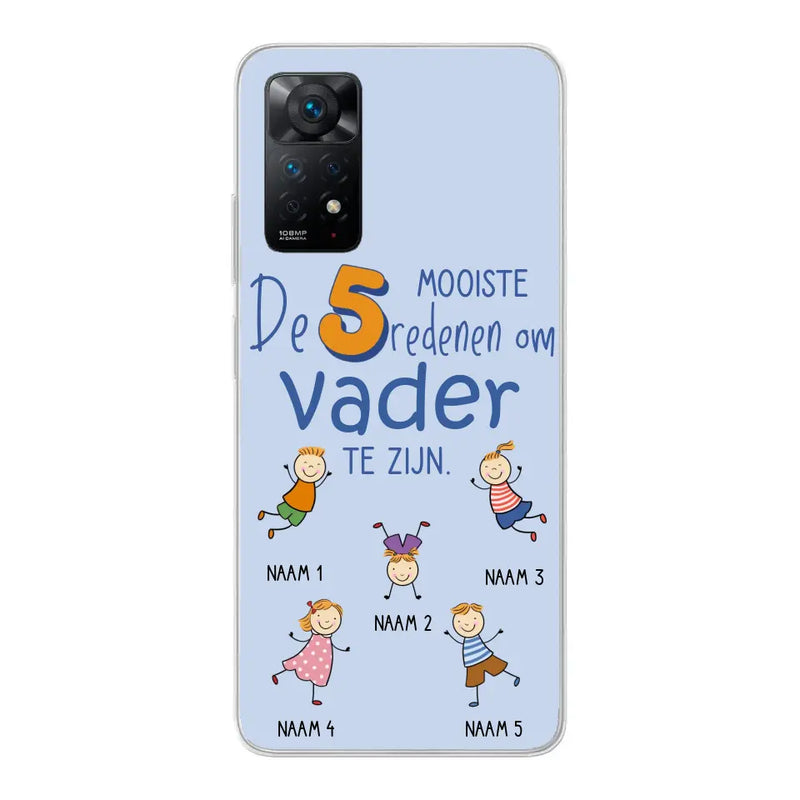 De mooiste redenen - Gepersonaliseerd telefoonhoesje