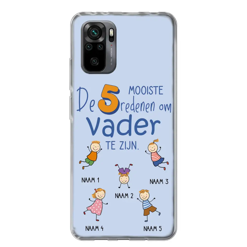 De mooiste redenen - Gepersonaliseerd telefoonhoesje