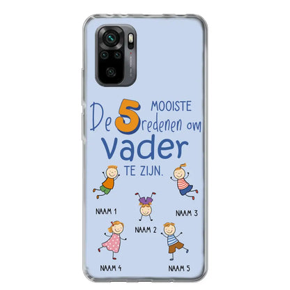 De mooiste redenen - Gepersonaliseerd telefoonhoesje