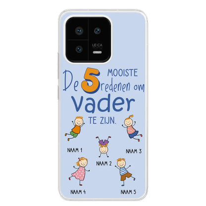 De mooiste redenen - Gepersonaliseerd telefoonhoesje