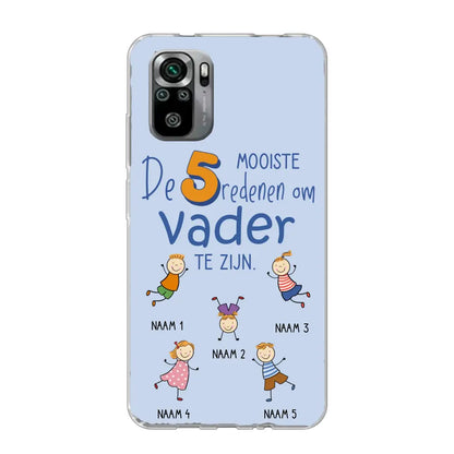 De mooiste redenen - Gepersonaliseerd telefoonhoesje