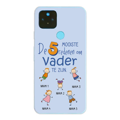 De mooiste redenen - Gepersonaliseerd telefoonhoesje