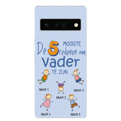 De mooiste redenen - Gepersonaliseerd telefoonhoesje