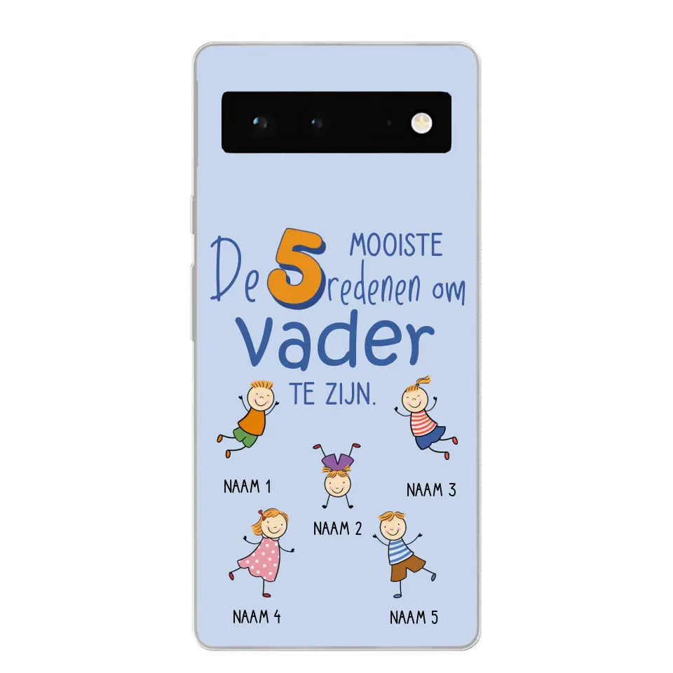 De mooiste redenen - Gepersonaliseerd telefoonhoesje