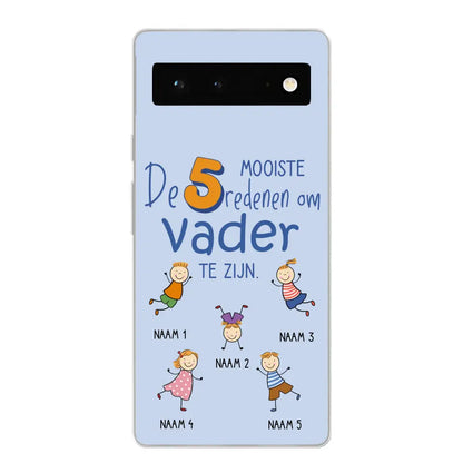 De mooiste redenen - Gepersonaliseerd telefoonhoesje