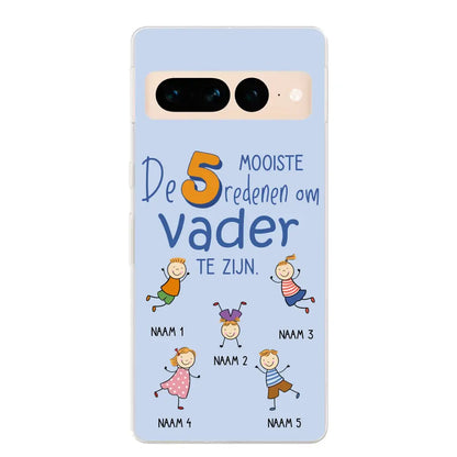 De mooiste redenen - Gepersonaliseerd telefoonhoesje