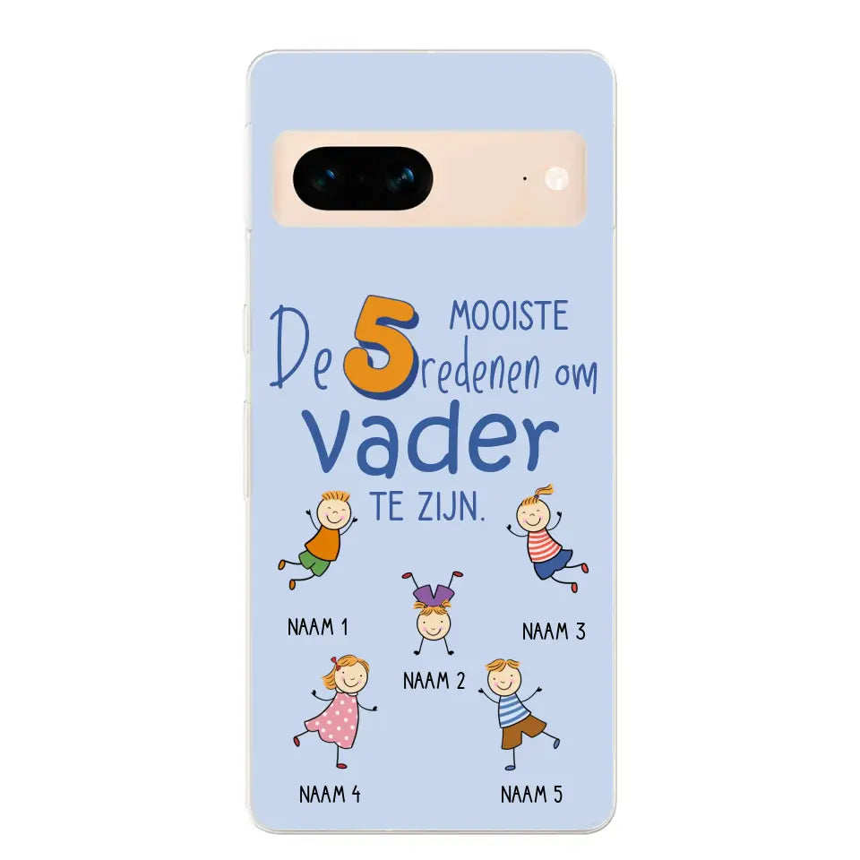 De mooiste redenen - Gepersonaliseerd telefoonhoesje