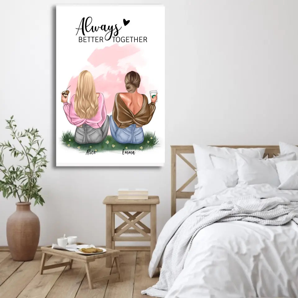 Copines - Gepersonaliseerd canvas