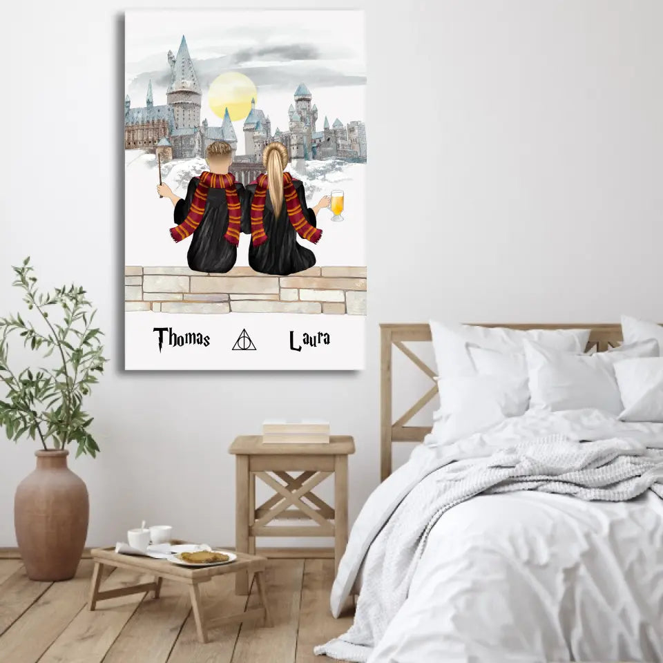 Tovenaars / Tovenaar - Gepersonaliseerd canvas