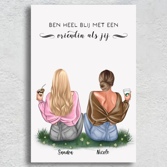 Lieverd - Gepersonaliseerde aardecanvas