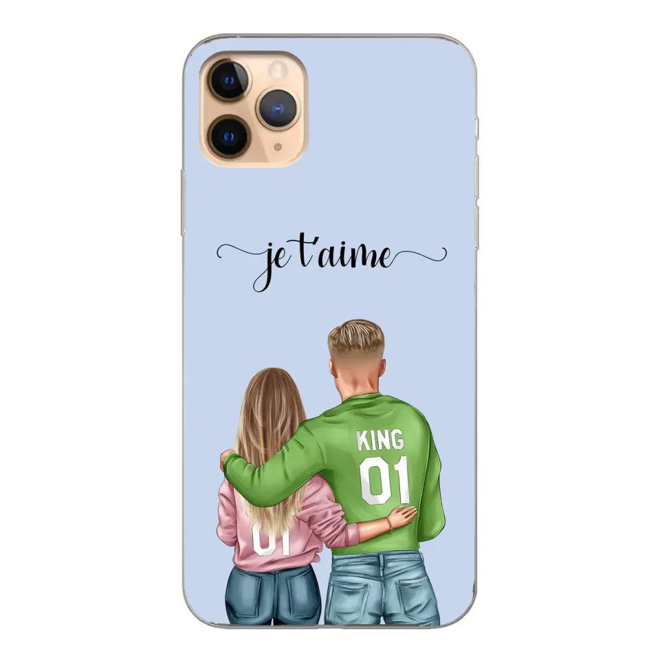 Koppel - gepersonaliseerde telefoonhoesje