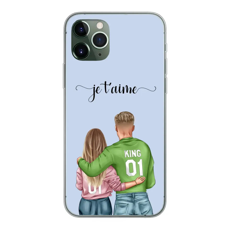 Koppel - gepersonaliseerde telefoonhoesje
