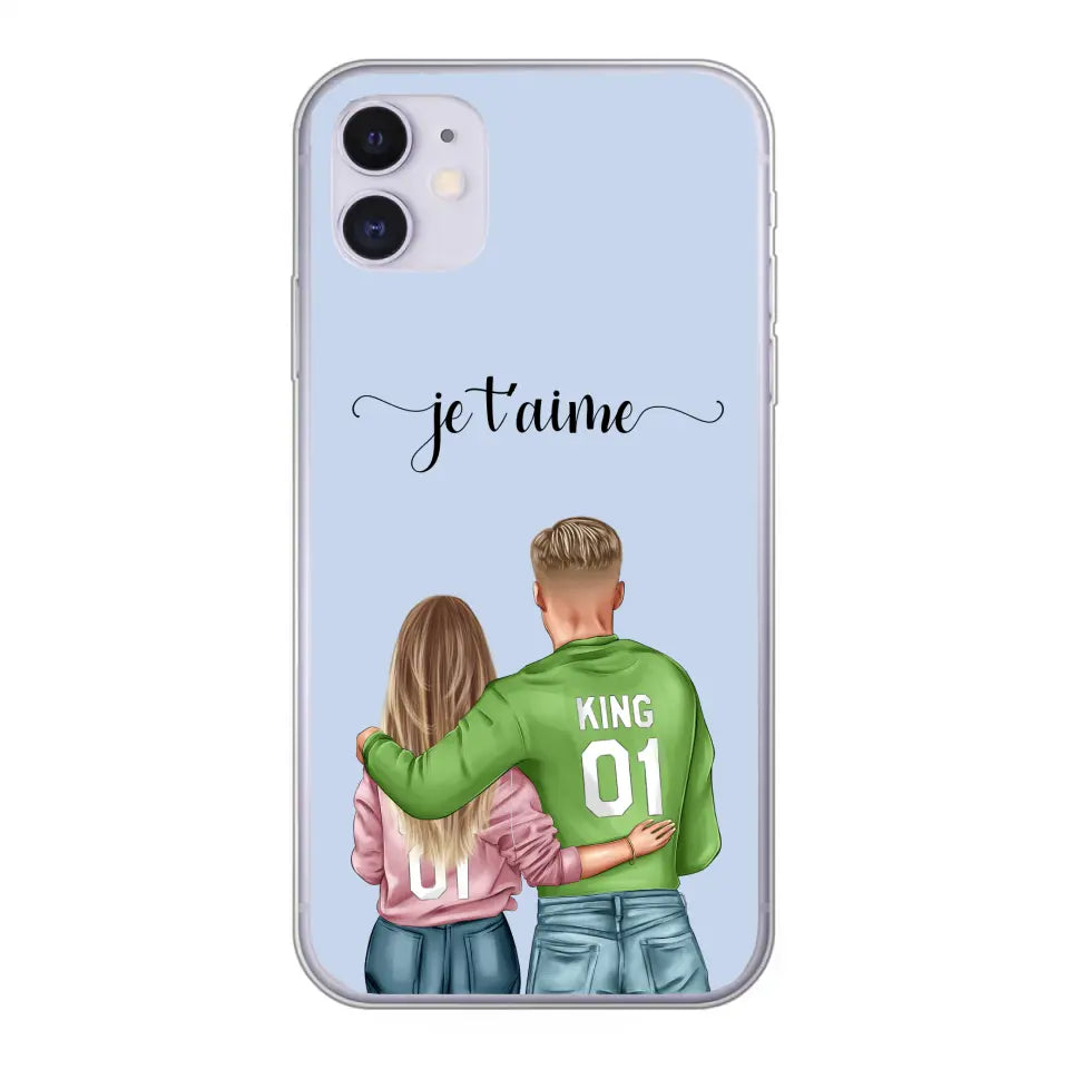 Koppel - gepersonaliseerde telefoonhoesje