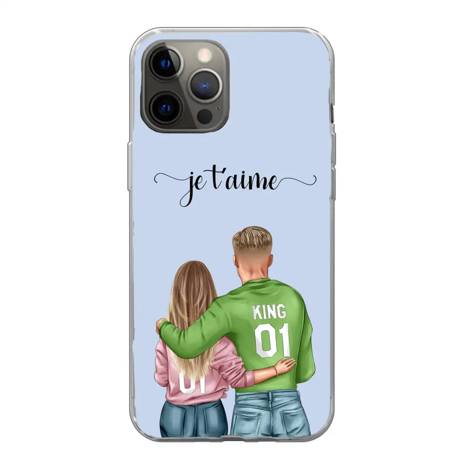 Koppel - gepersonaliseerde telefoonhoesje