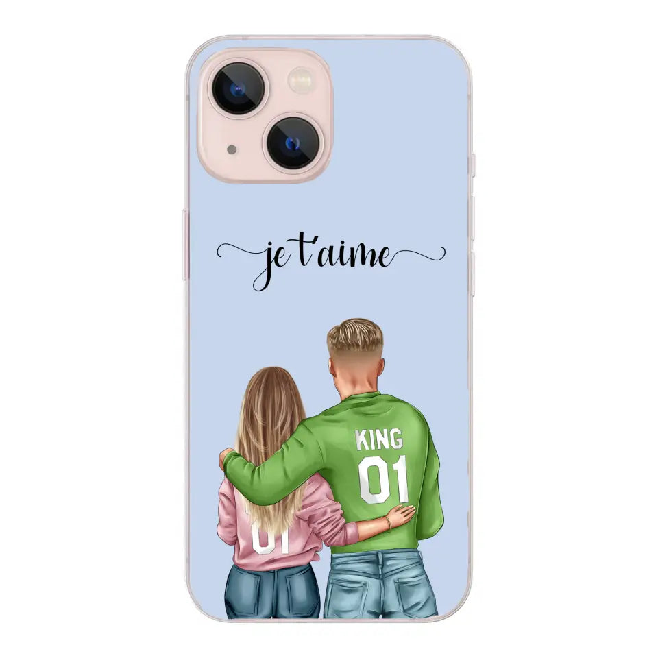 Koppel - gepersonaliseerde telefoonhoesje