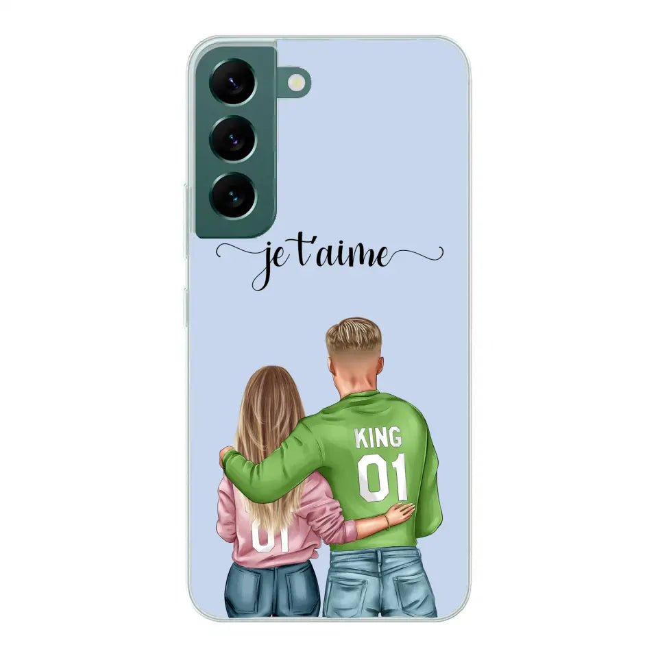 Koppel - gepersonaliseerde telefoonhoesje