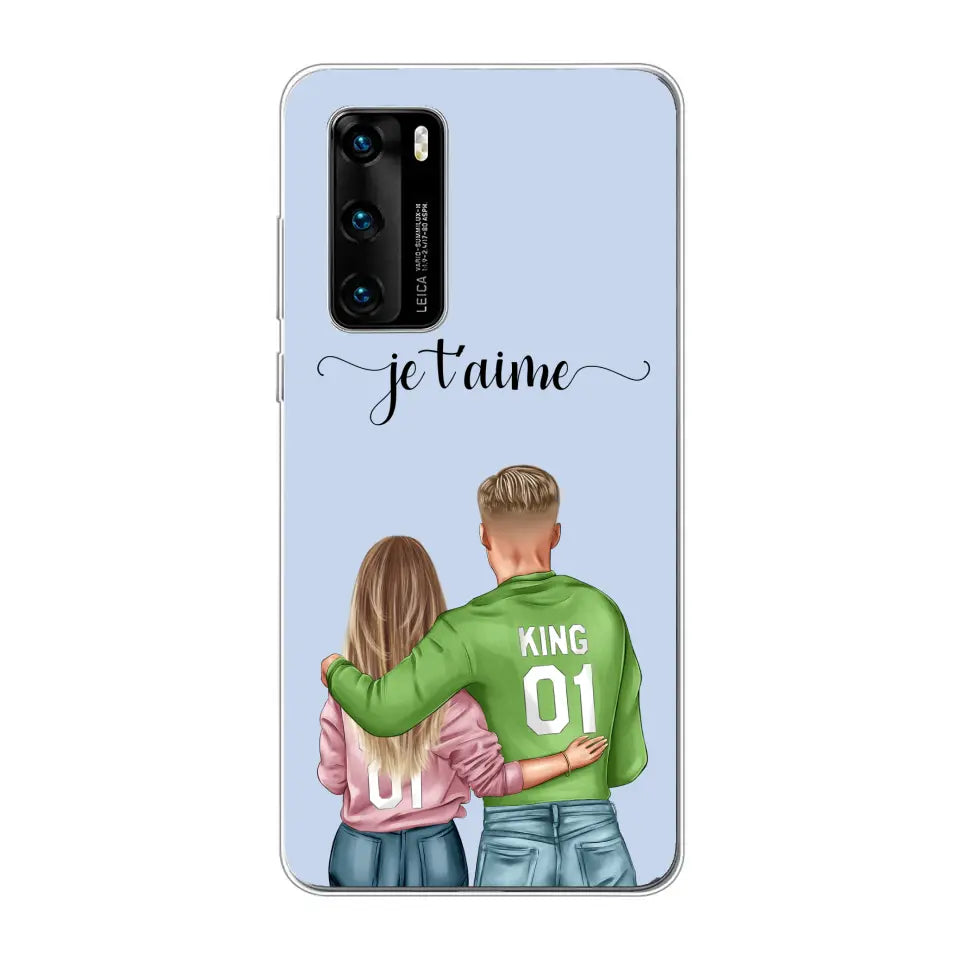 Koppel - gepersonaliseerde telefoonhoesje