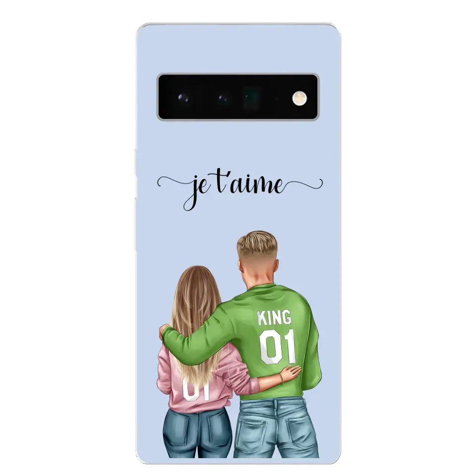 Koppel - gepersonaliseerde telefoonhoesje