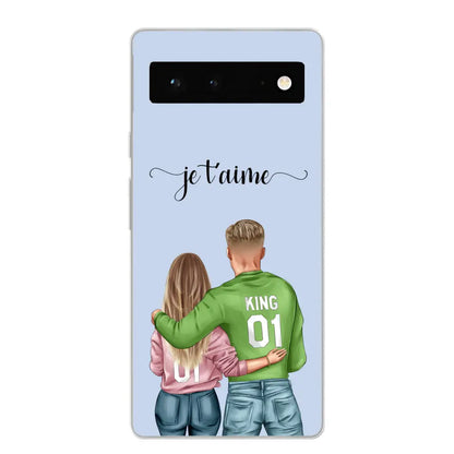 Koppel - gepersonaliseerde telefoonhoesje