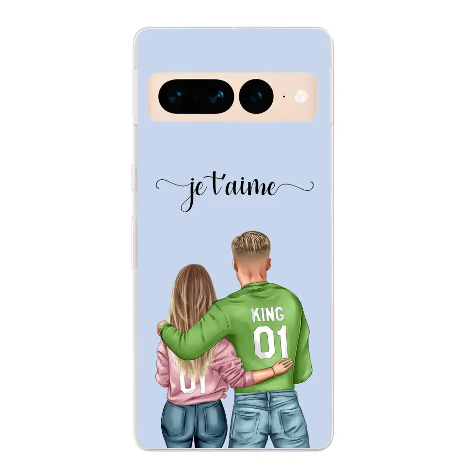 Koppel - gepersonaliseerde telefoonhoesje
