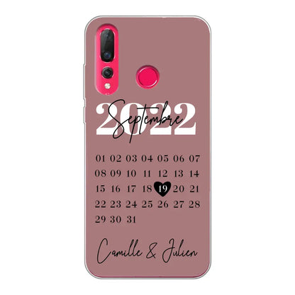 Een speciale dag - gepersonaliseerde telefoonhoesje