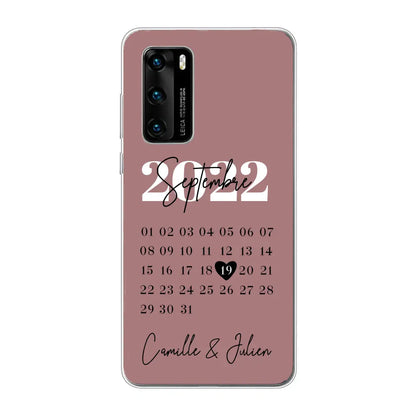 Een speciale dag - gepersonaliseerde telefoonhoesje