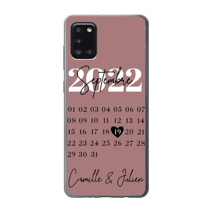 Een speciale dag - gepersonaliseerde telefoonhoesje