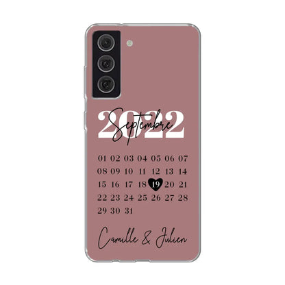 Een speciale dag - gepersonaliseerde telefoonhoesje